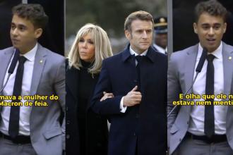 Nikolas Ferreira concorda com Bolsonaro: mulher de Macron é 