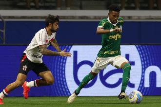 Estevão marca no fim e dá vitória ao Palmeiras sobre o Botafogo-SP na Copa do Brasil