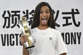 Rayssa Leal brilha e é campeã do Pré-Olímpico da China