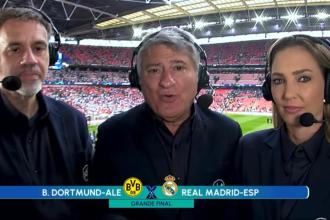 Champions: SBT supera Globo em audiência na final entre Borussia e Real Madrid