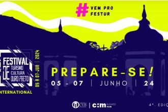 Festival de Turismo Internacional de Ouro Preto acontece entre os dias 5 e 7 de junho