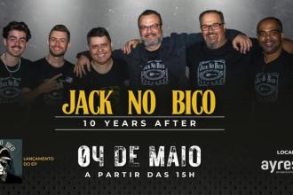 Jack no Bico comemora 10 anos com grande festa e lançamento de EP neste sábado; saiba mais