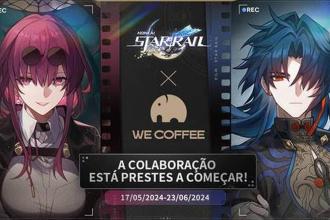 Saiba como funciona a colaboração entre marcas Honkai: Star Rail x We Coffee