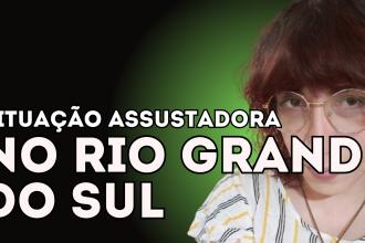 Cabie, desenvolvedora do Pacotão Solidário de Jogos, fala sobre a situação assustadora do Rio Grande do Sul