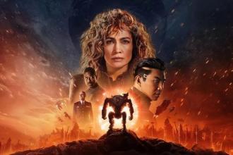 Entre IA e paixão, “Atlas”, filme com Jennifer Lopez, fica aquém de seu bom tema