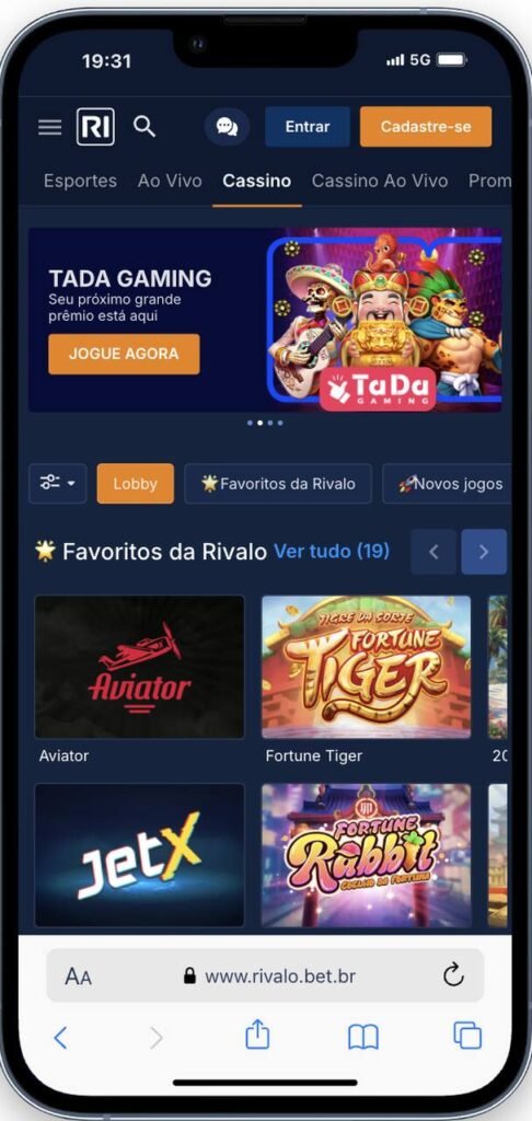 rivalo cassino site recomendado