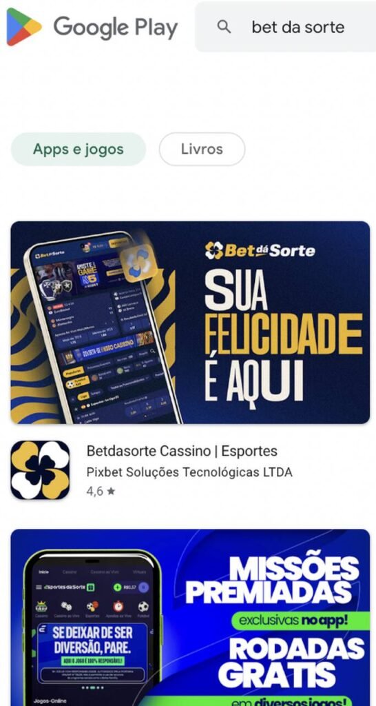 app bet da sorte