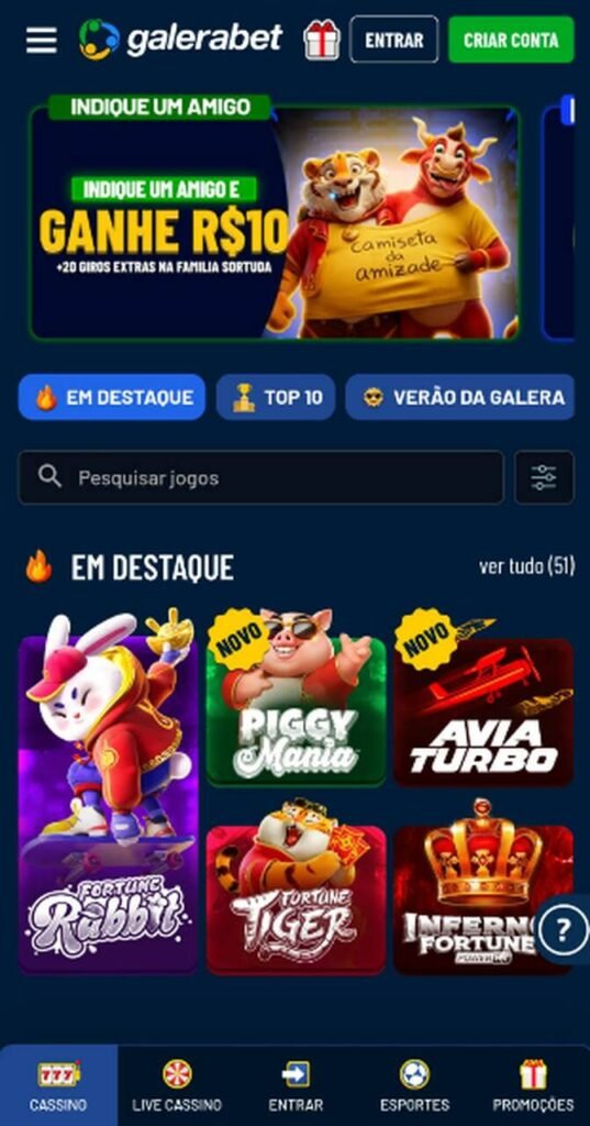 Galera bet App: Como baixar o aplicativo para apostar no cassino
