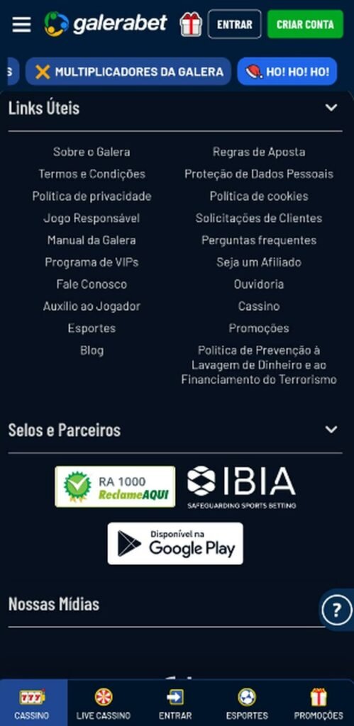 Galera bet App: Como baixar o aplicativo pelo site da plataforma