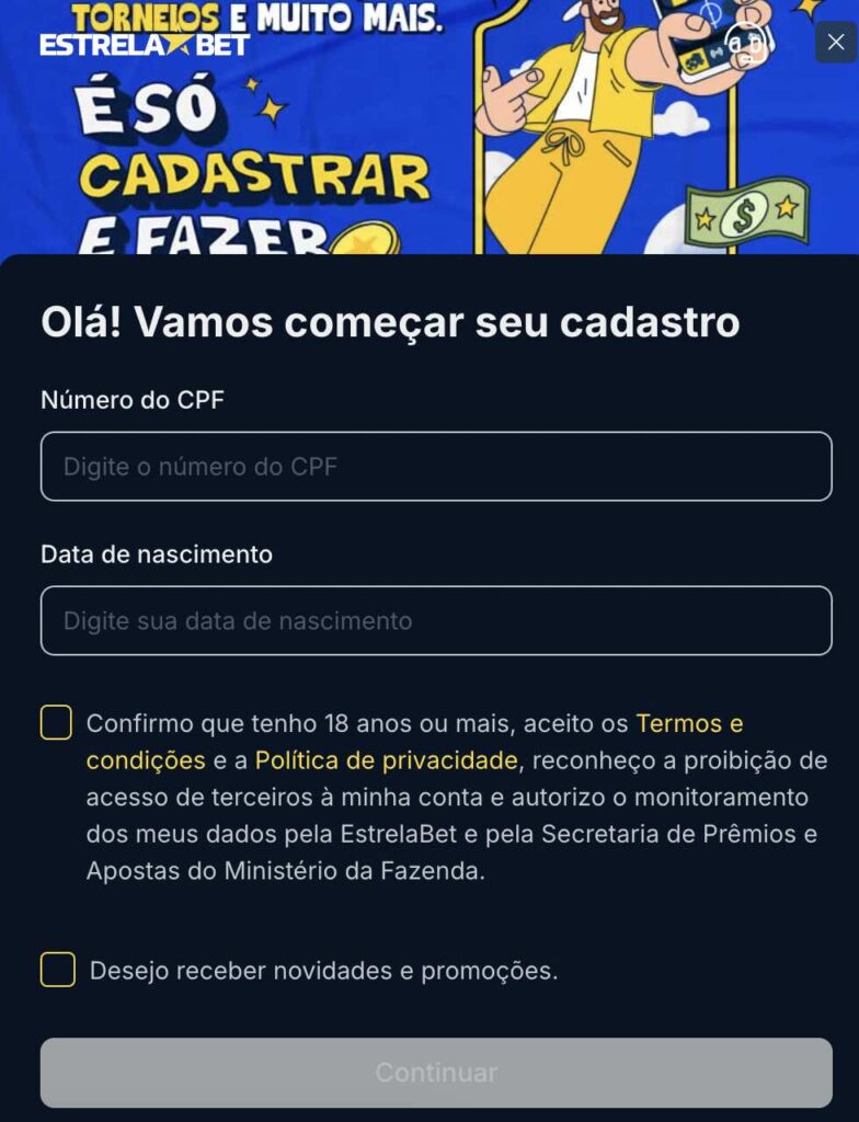 estrela bet cadastro