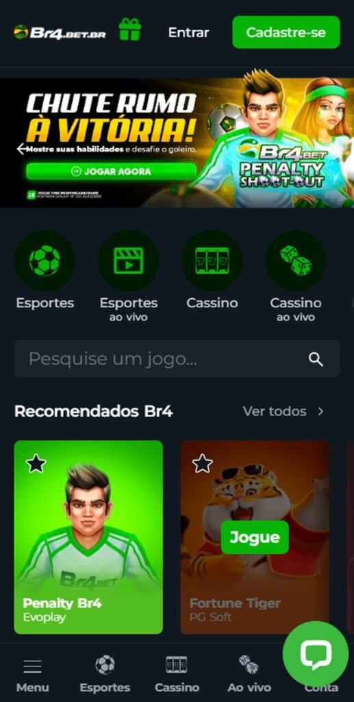 Br4bet &eacute; um dos cassinos que pagam via Pix