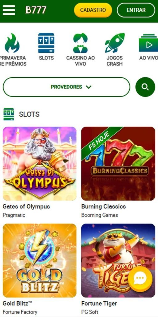 Brazino777 &eacute; um dos cassinos que pagam via Pix