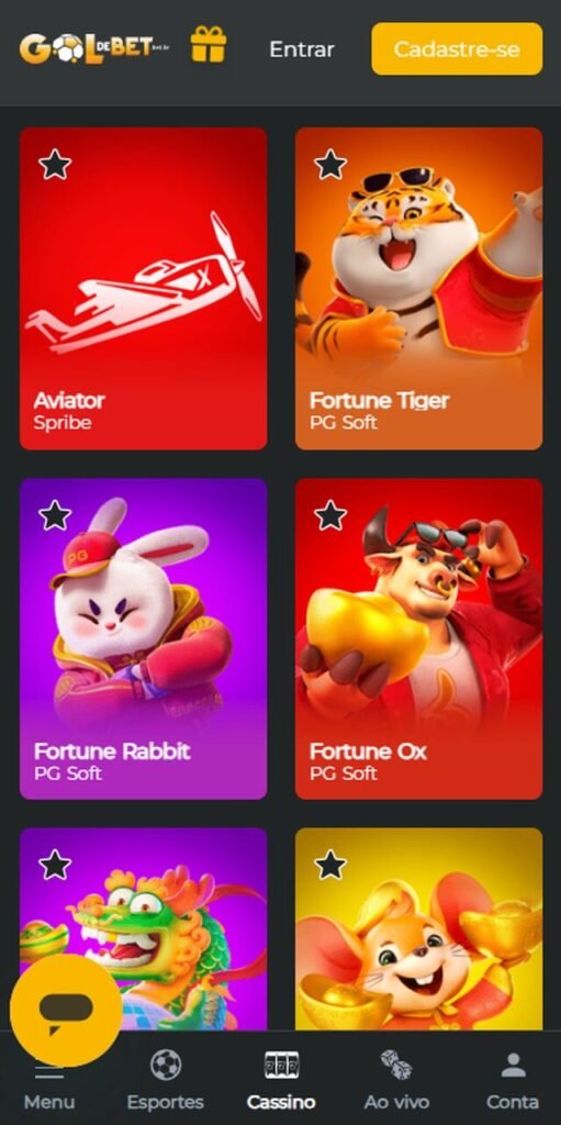 Goldebet &eacute; um dos cassinos que pagam via Pix