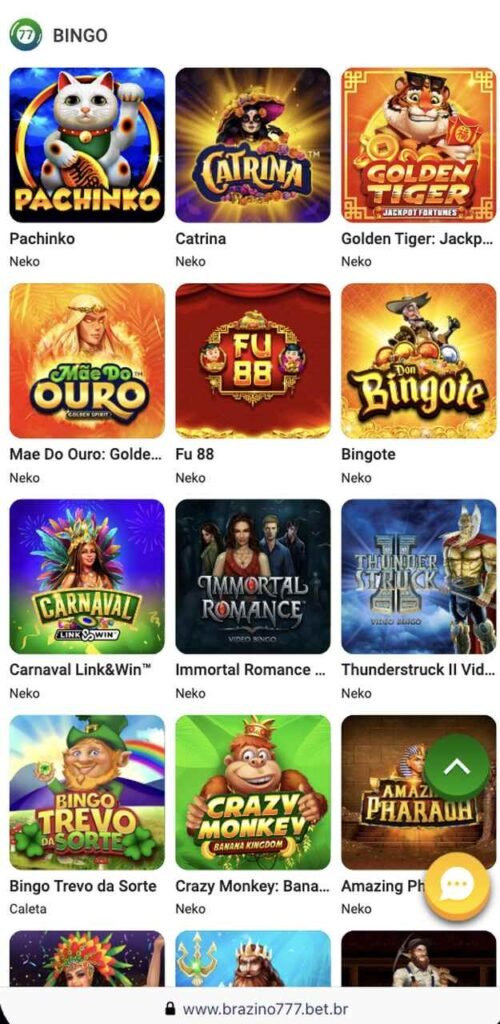 bingo brazino777 cassino 