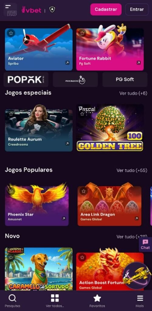 Vbet &eacute; um dos cassinos que pagam via Pix