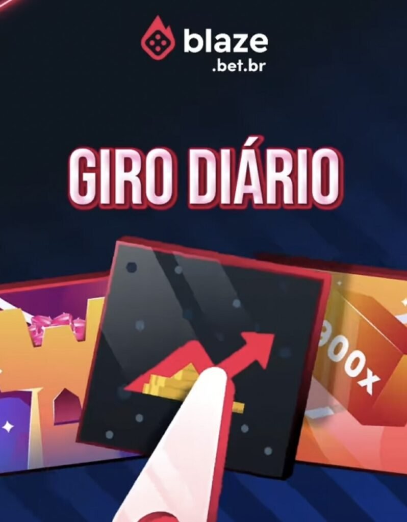 bônus de giro diário na blaze