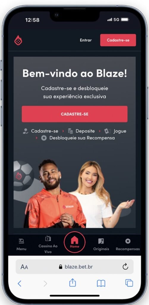 bônus sem depósito blaze