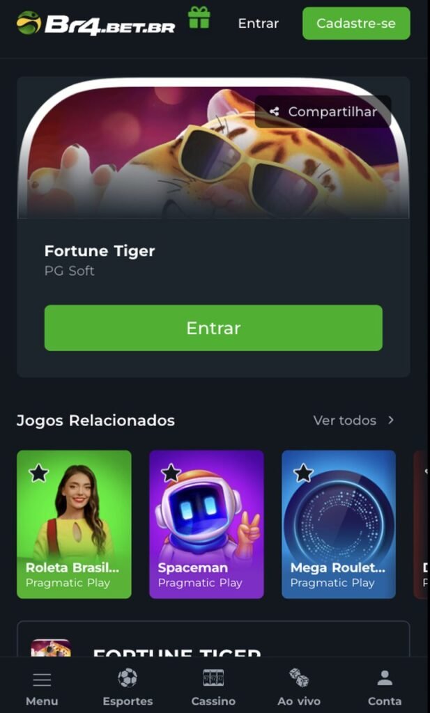 tigrinho com 5 reais