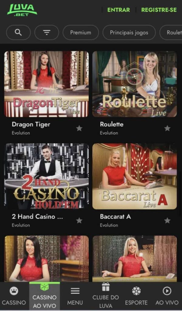 luvabet casino ao vivo