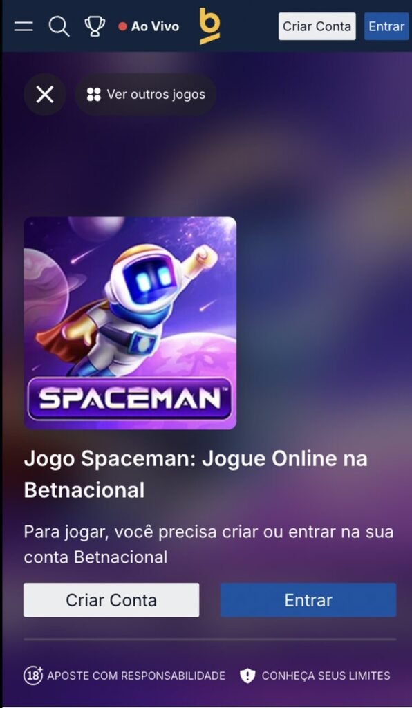 jogar spaceman com 5 reais