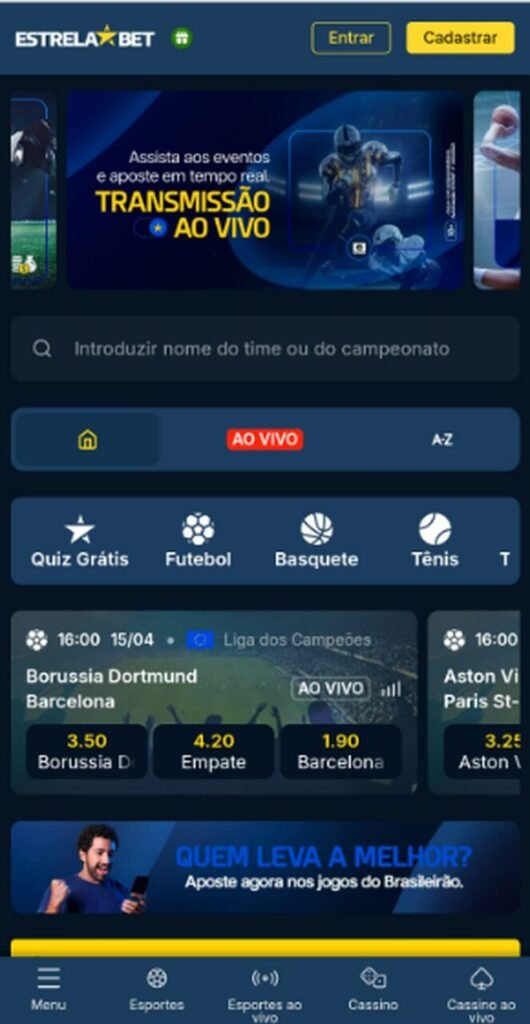 Estrela Bet &eacute; uma casa de apostas com cash out