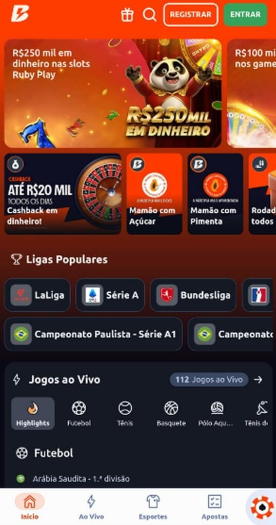 Betano &eacute; uma casa de apostas com cash out