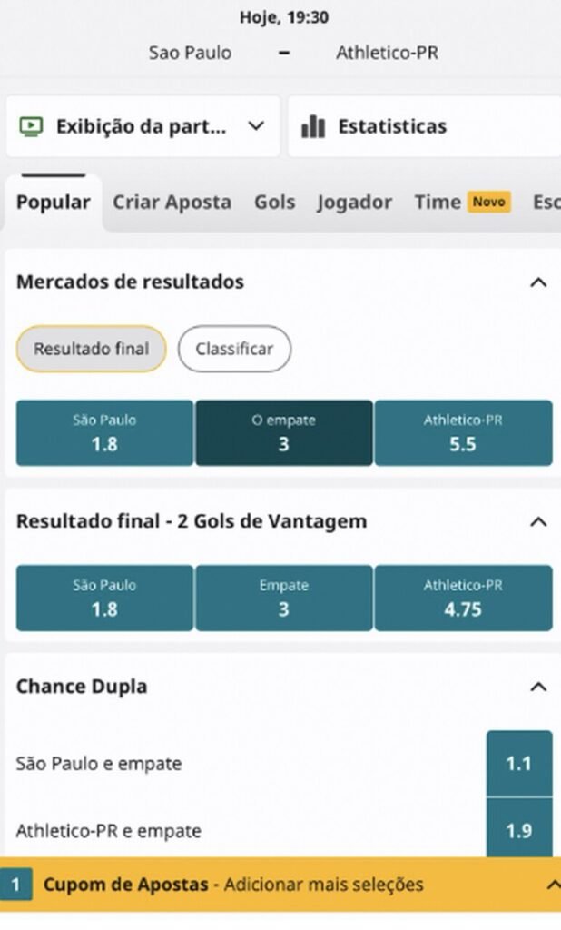 betfair apostas no app