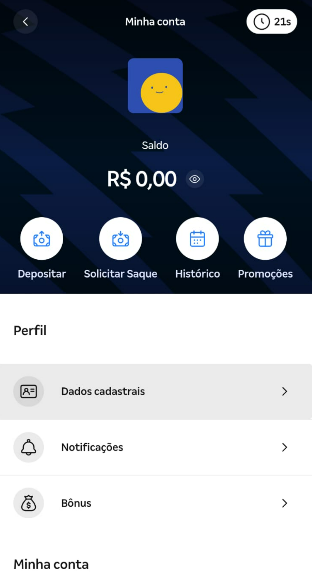 Imagem para sacar na Betnacional, uma das casas de apostas que aceitam Pix