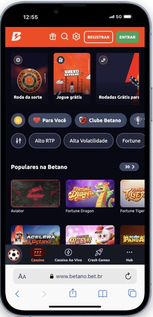 betano cassino jogos de aposta