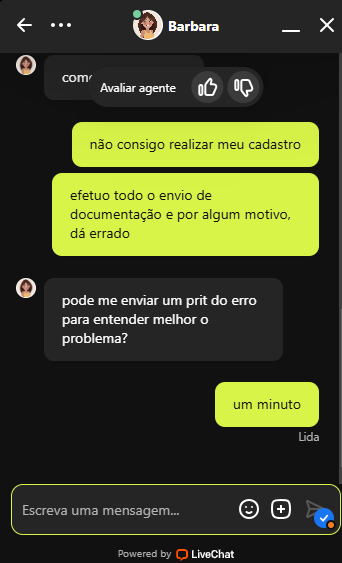 Como usar o chat f12 bet