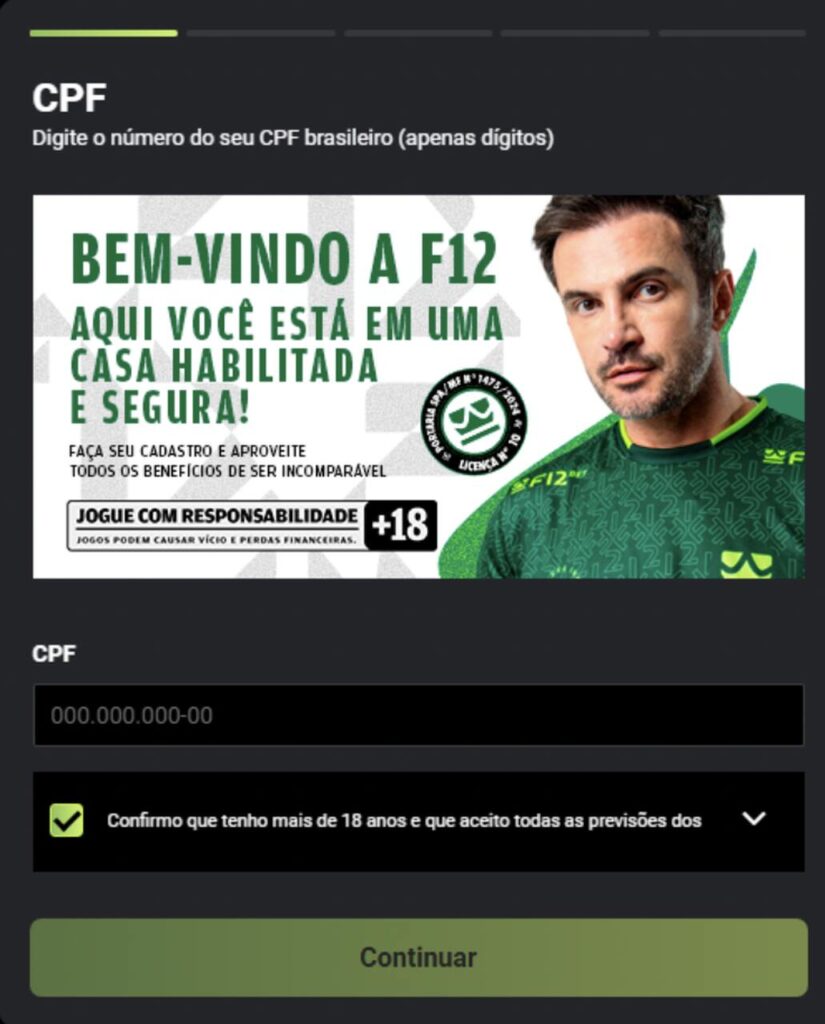 registro f12 bet