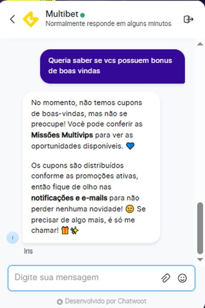 Chat Multibet