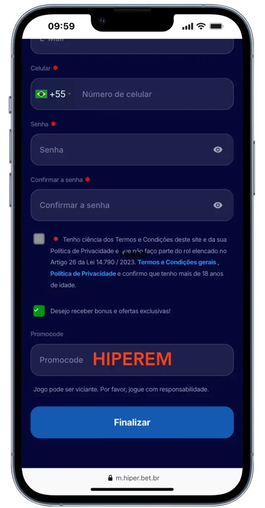 codigo promocional hiperbet