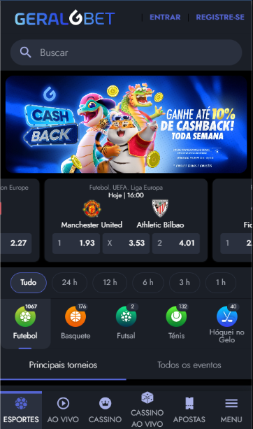Geralbet pagina inicial