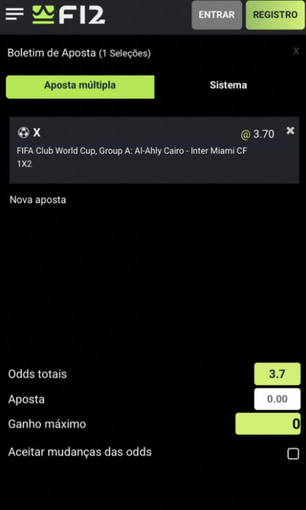 aposta no mundial de clubes f12bet