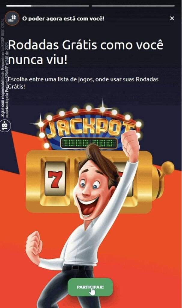 betano paga rodadas grátis