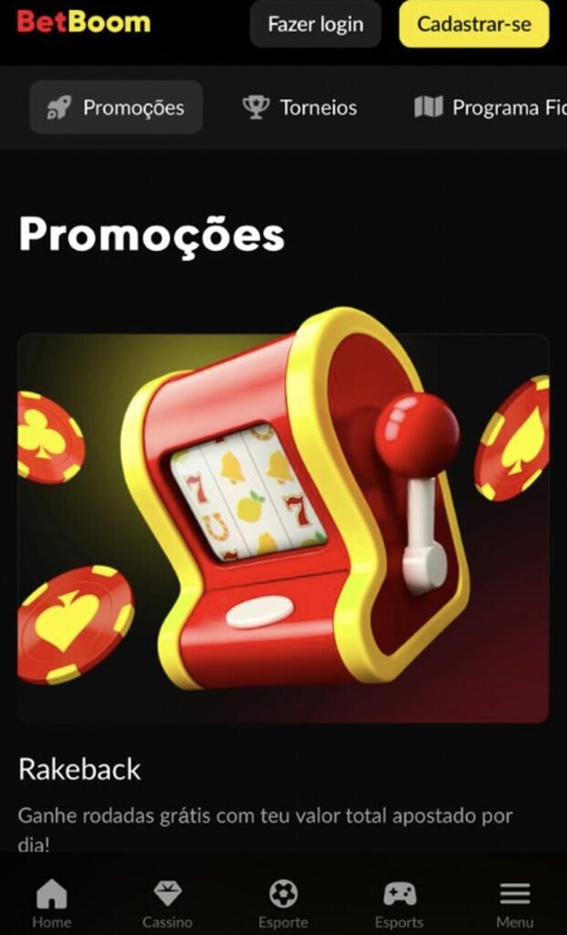 promoções betboom com código promocional