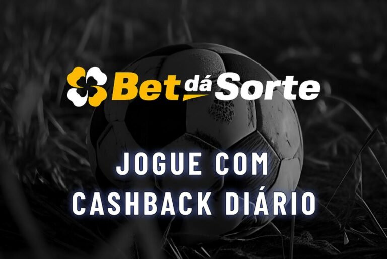 Código Promocional Bet dá Sorte: Jogue com cashback diário em maio de 2026