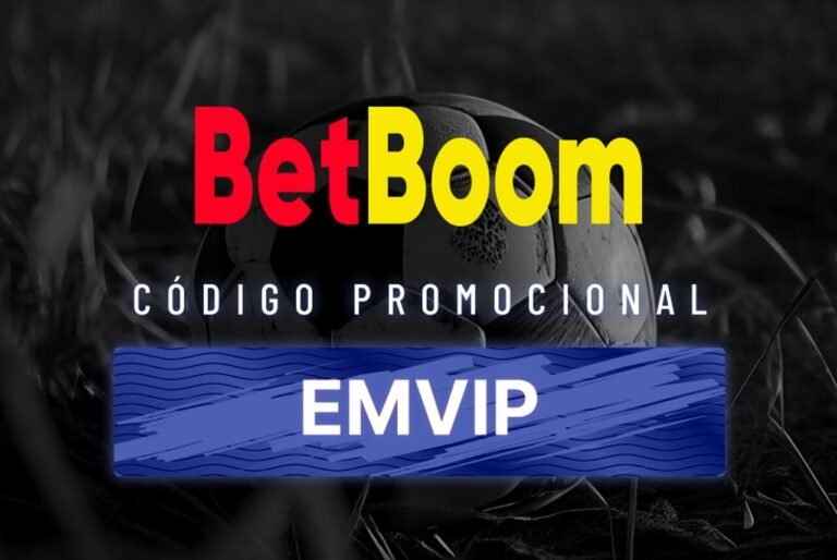Código Promocional Betboom: Use EMVIP em maio 2026
