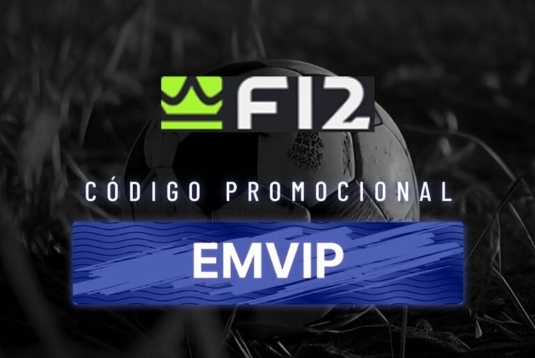 Código Bônus F12bet maio 2026: Use EMVIP