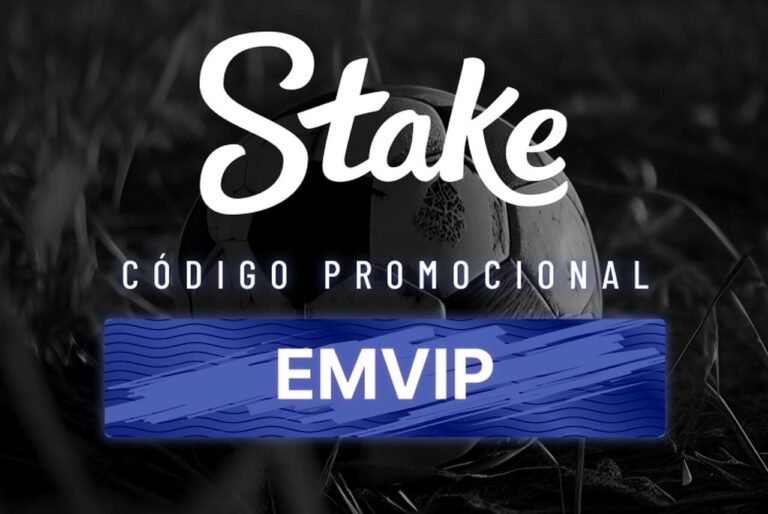 Código Stake: use EMVIP em maio 2026