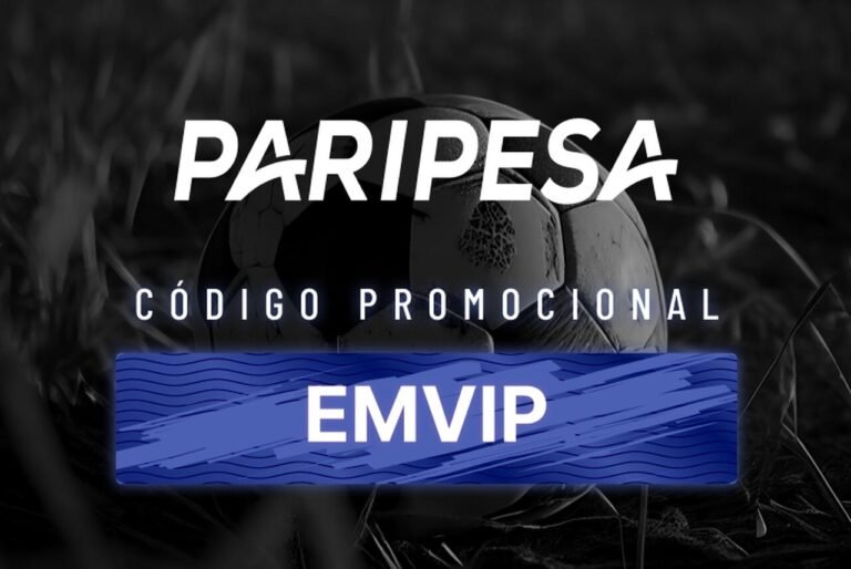 Código Promocional Paripesa: Use  EMVIP em maio de 2026