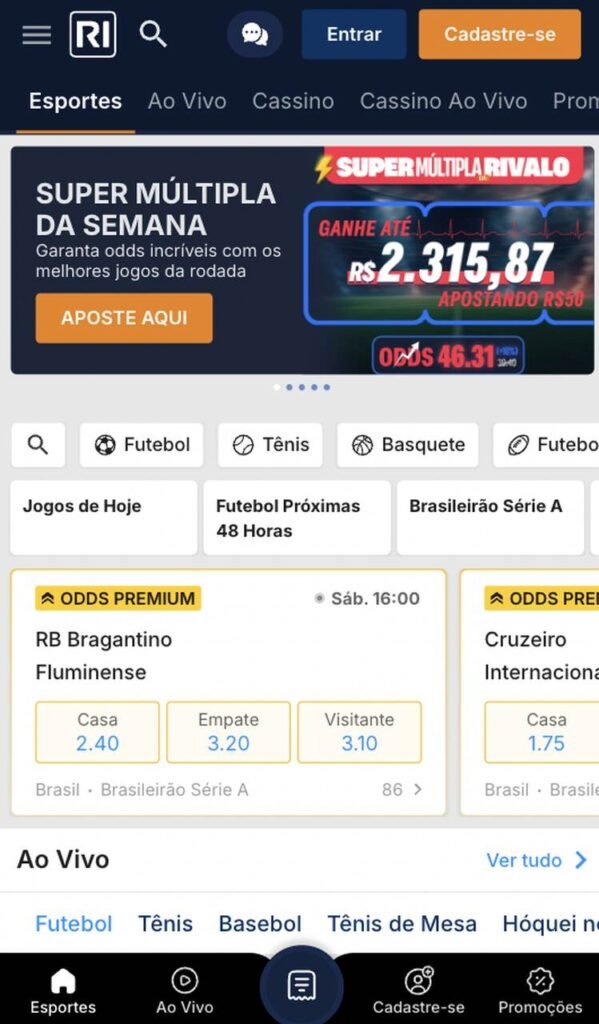apostar no rivalo app