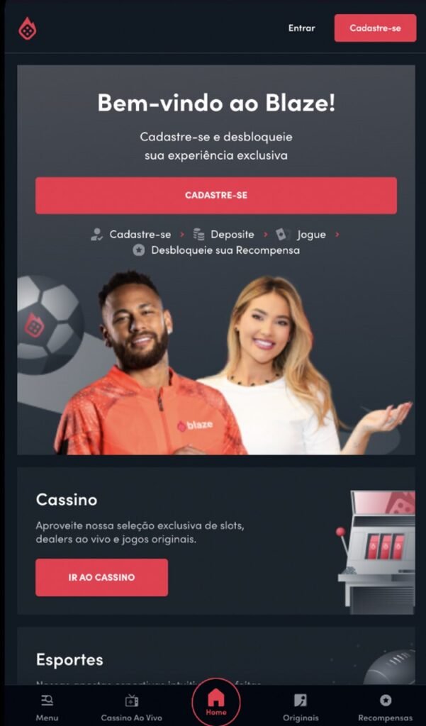 blaze plataforma de 50 centavos