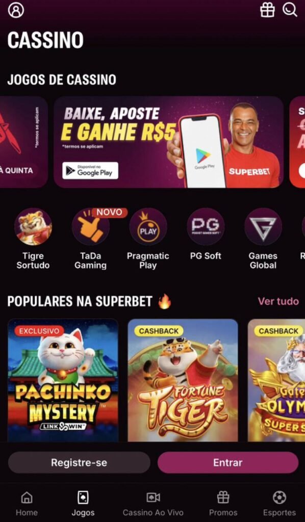 app da superbet com rodadas grátis