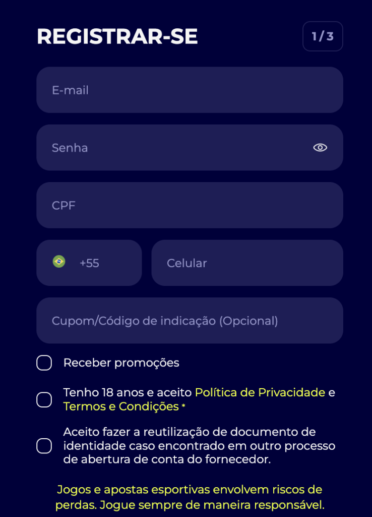 cadastro alfabet código promocional 