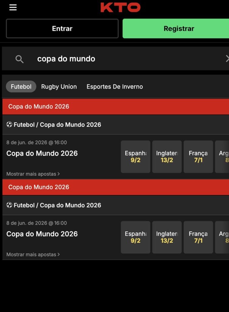 copa do mundo 26 apostas na kto