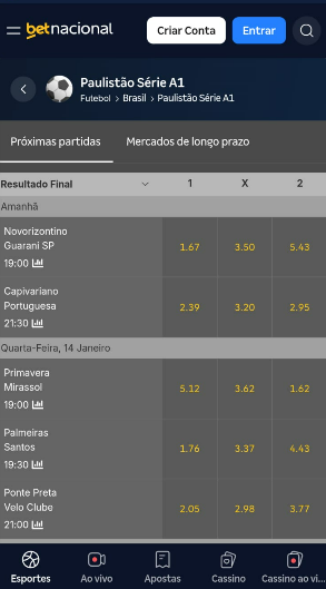 apostas campeonato paulista betnacional