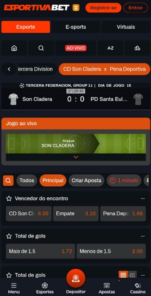 criar aposta esportiva bet