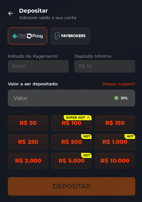 métodos de depósito esportiva bet